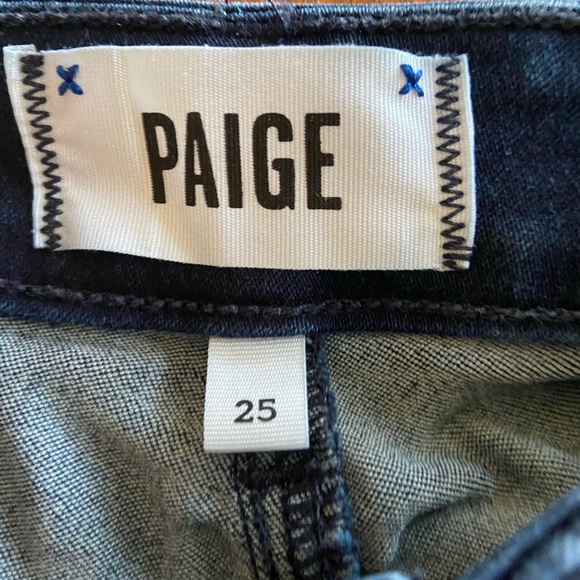 PAIGE Verdugo Ankle Skinny Jeans Size 25 GUC - Picture 3 of 4